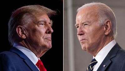 CNN debate stage set with Trump and Biden going head-to-head