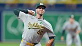 Rookie Mitch Spence allows 1 hit as Athletics beat Rays