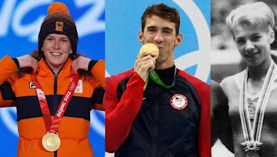 The Olympians with the most medals in history