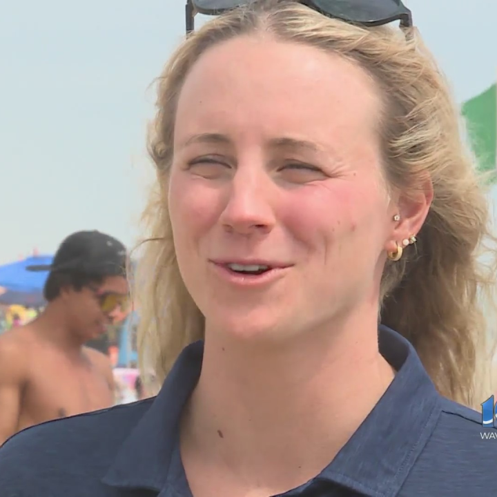 Lifeguard saves person who swam 300 yards away from the shore