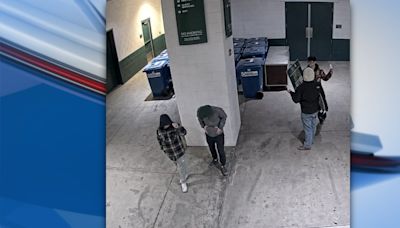 PHOTOS: MSU police looking to identify people connected to break-in incident at Spartan Stadium