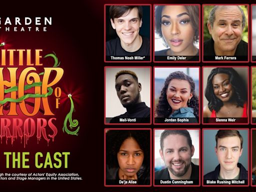 Cast Set For Garden Theatre's LITTLE SHOP OF HORRORS