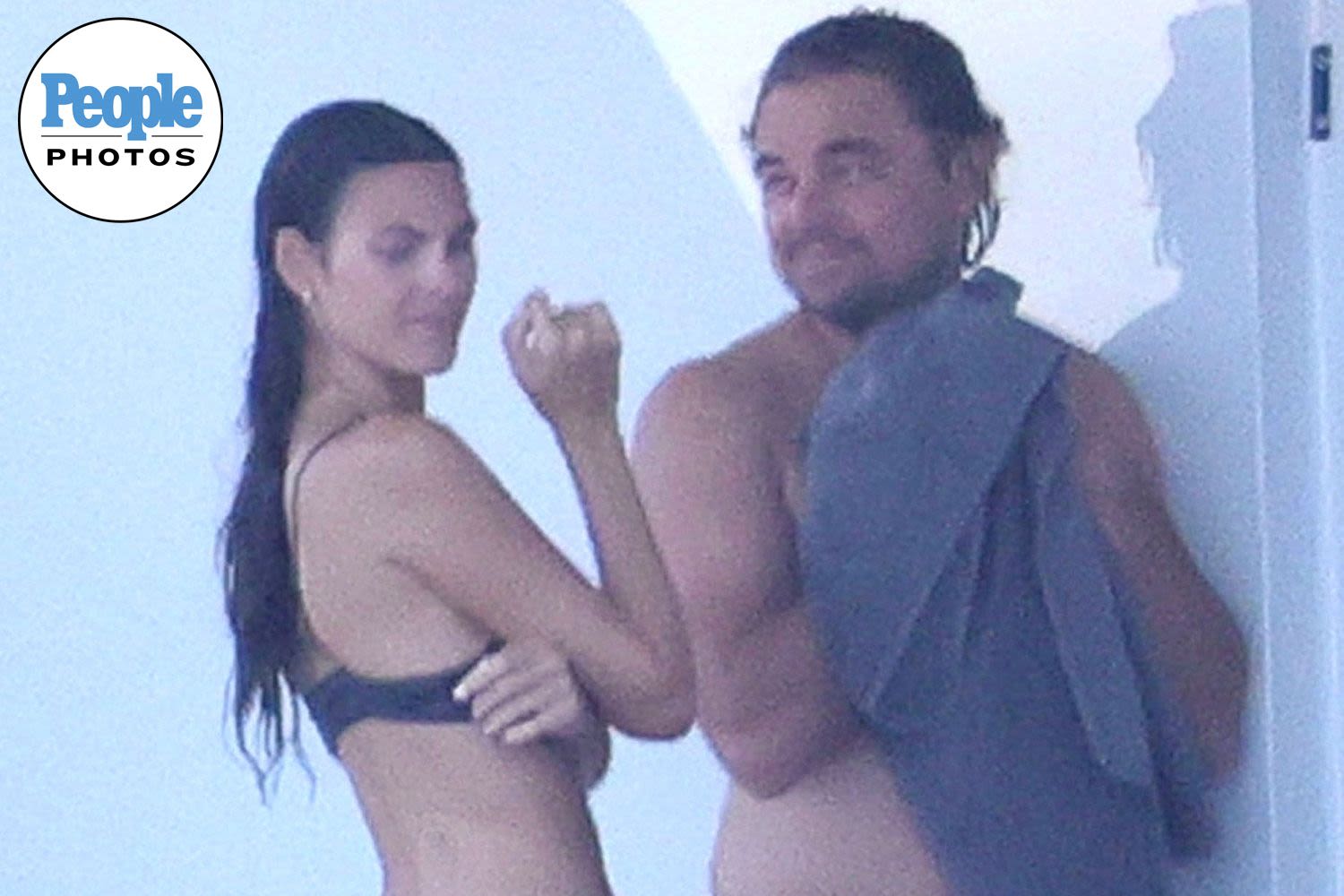 Leonardo DiCaprio's Girlfriend Vittoria Ceretti Tends to Him After He Was Seemingly Stung by Jelly Fish on Yacht Trip
