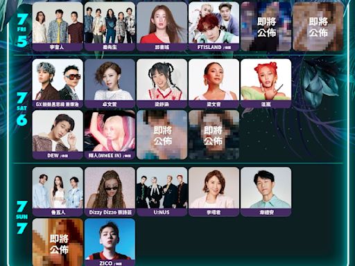 高雄啤酒音樂節首波卡司公布！ FTISLAND、輝人、ZICO嗨翻南台灣