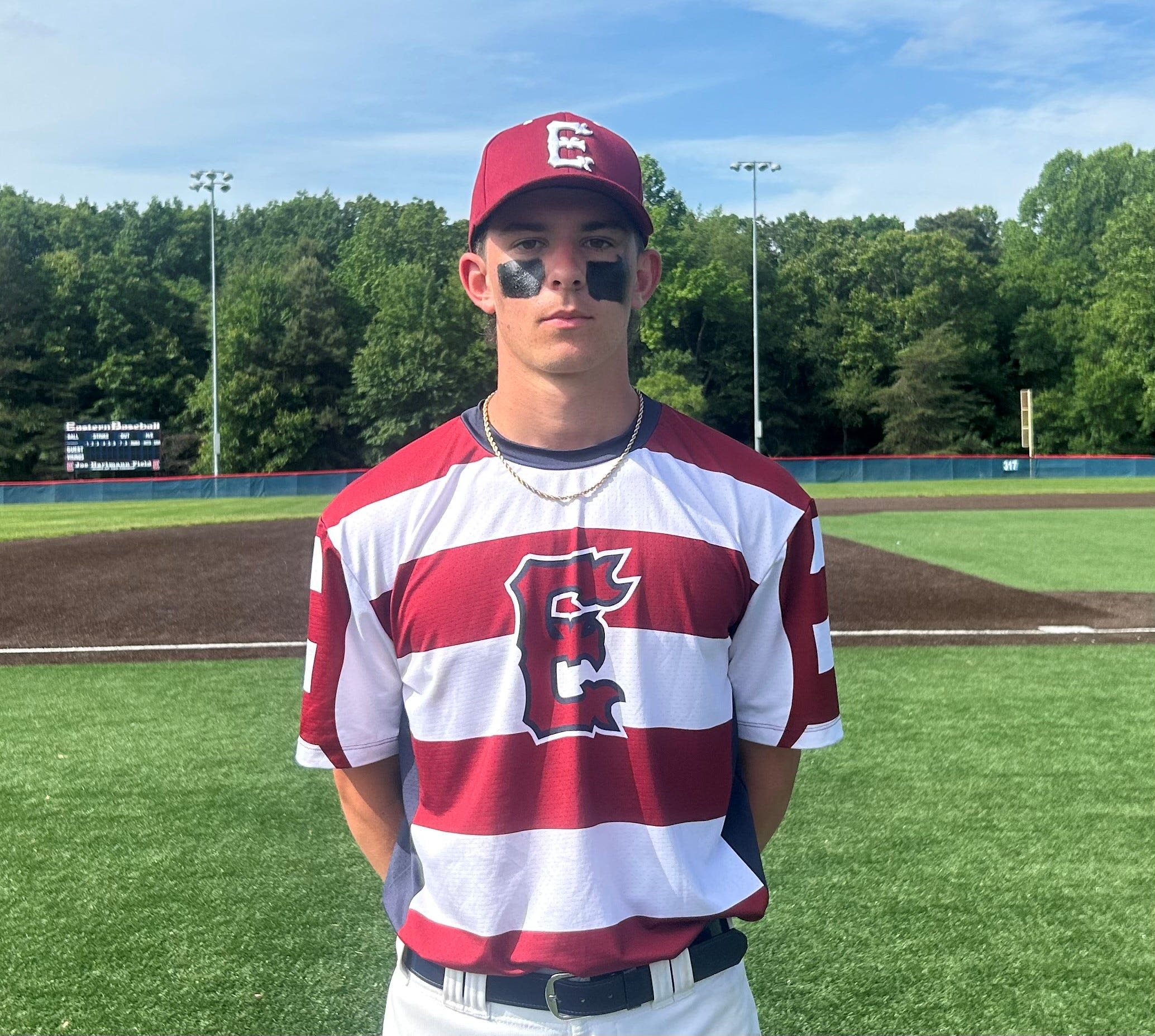 Eastern baseball begins South Jersey title defense with a Dawson gem