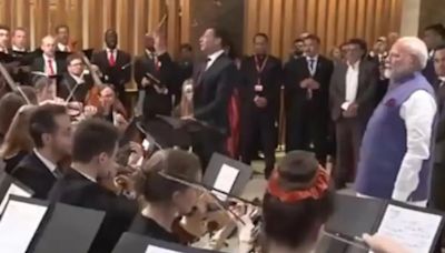 Watch: 'Vande Mataram' By Austrian Choir In Grand Welcome For PM Modi