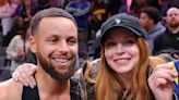 Steph Curry Reveals He’s the Godfather of Lindsay Lohan’s Son Luai