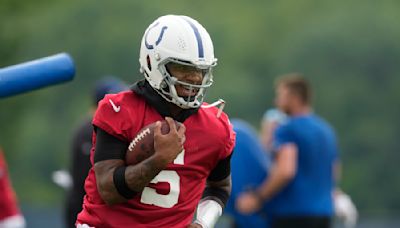 Colts rest QB Anthony Richardson on final day of minicamp with soreness in throwing shoulder