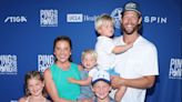 Clayton Kershaw and His Wife Bring Their Four Children to Pitcher's Charity Ping Pong Tournament