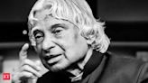 BJP lines up events to mark APJ Abdul Kalam's death anniversary - The Economic Times