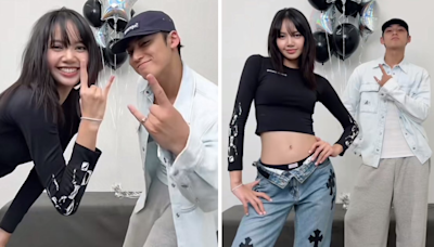 Blackpink's Lisa Reunites With SEVENTEEN's Mingyu For ROCKSTAR Dance Challenge. WATCH 97 Liners Besties Slay