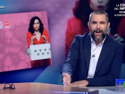 Dani Mateo ridiculiza a Isabel Díaz Ayuso en ‘El Intermedio’ con esta frase (y qué frase)