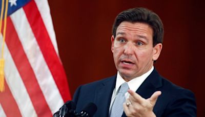 Ron DeSantis is planning to raise money for Donald Trump in Florida and Texas, AP sources say