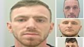 Two new faces appear on the list of the most wanted men in East Lancashire