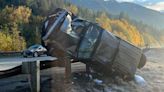 ‘Please, please slow down’: Rollover crash shows danger of icy roads