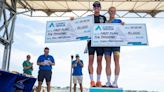 Marc Dubrick and Lisa Becharas Win St. Anthony's Triathlon