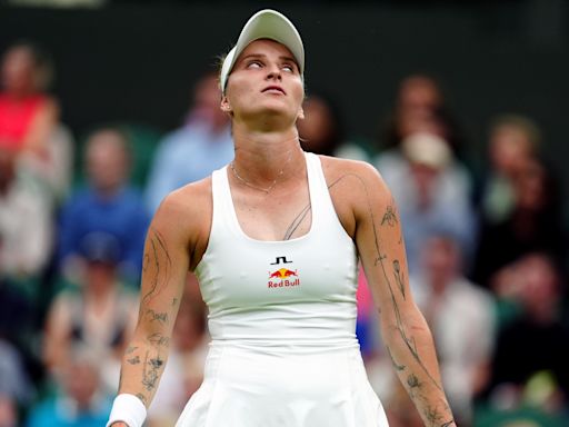 Marketa Vondrousova follows in Steffi Graf’s footsteps with early Wimbledon exit