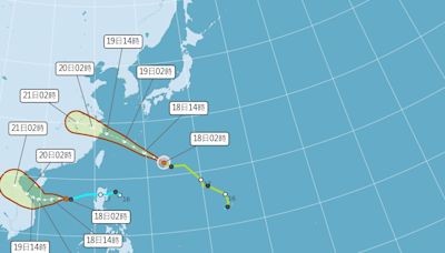 葡萄桑颱風接近台灣本週雨變多「蘇力」將生成！雙颱接力撲向中國