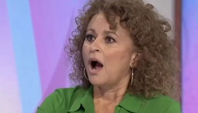 Loose Women's Nadia Sawalha calls out co-star for rude habit but is told 'you've got a cheek'