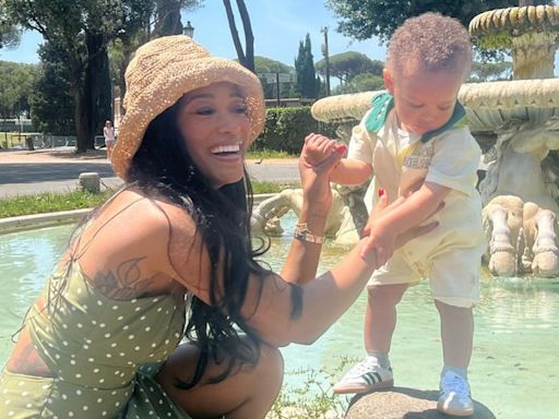 Keke Palmer takes her son to Rome and more star snaps