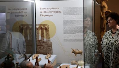 Looted after a war, priceless antiquities brought back to Cyprus