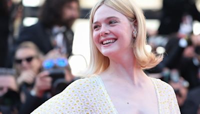 Elle Fanning Favors Florals in Backless Gucci Gown at Cannes Film Festival 2024 Closing Ceremony
