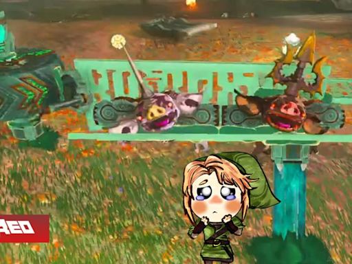 Jugador de Legend of Zelda Tears of the Kingdom construye máquina de "tortura" que golpea y destruye traseros de sus enemigos: “¿Esto es entretenimiento?”