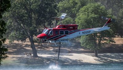 Firefighters increase containment of Crozier Fire as spreading slows down overnight