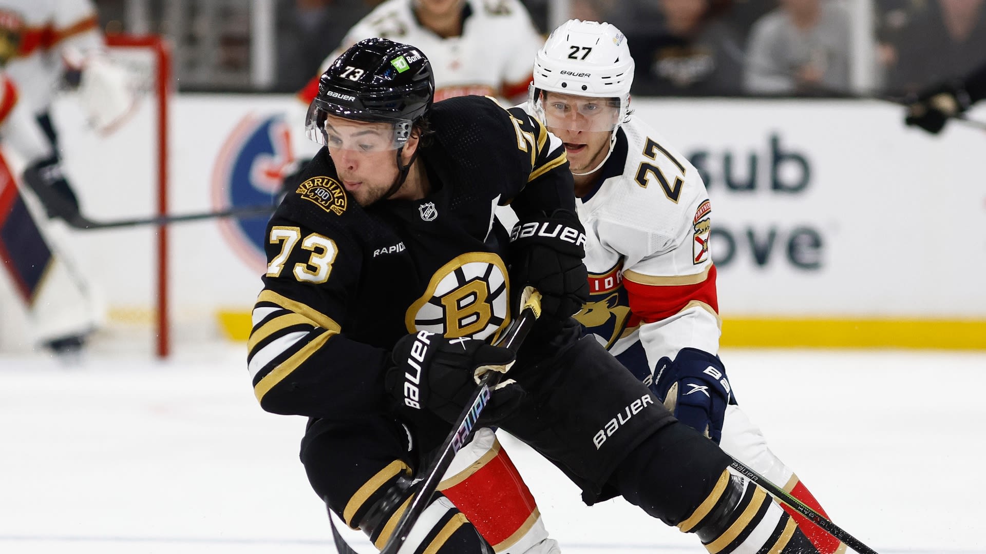 Bruins' Charlie McAvoy Sports Nasty Black Eye After Game 3 Loss