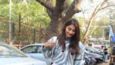 PICS: Pooja Hegde looks pretty as she kept her day out attire winter friendly in a blue sweater & luxe LV bag