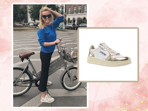 Reese Witherspoon's vintage-inspired sneakers are a fave of Kevin Costner, too