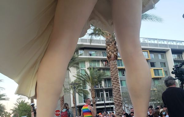 Gigantic Marilyn Monroe statue in Palm Springs will be moved after uproar