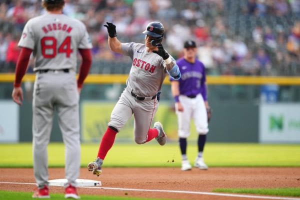 Tyler O'Neill's two homers send Red Sox past Rockies