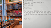 Eye-opening receipt shows just how much money you can save at the library: ‘It’s awesome’