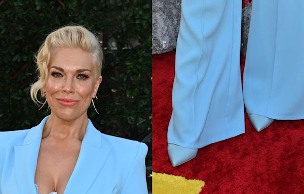 Hannah Waddingham Goes Monochromatic in Blue Louboutins for ‘The Fall Guy’ Premiere