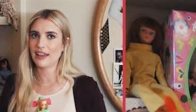 Emma Roberts Shows Off Her DOLL WALL in Home Tour