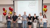 Fairfield Federal partnered with Park National and Vinton County National banks for AED donations