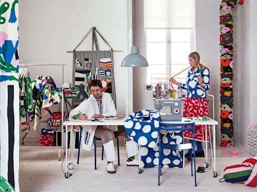Get creative with Ikea's new pre-cut fabric collection