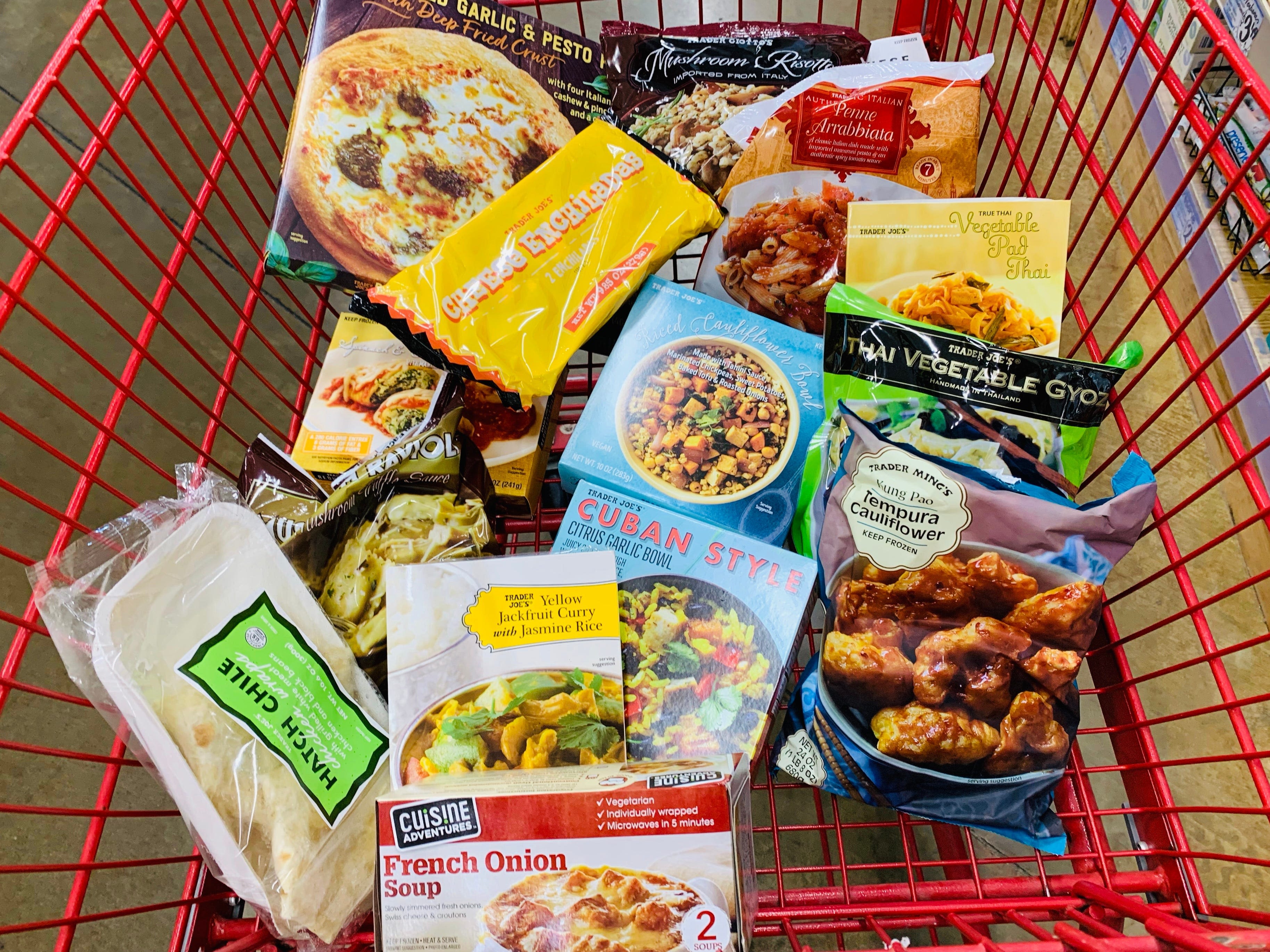I tried 23 popular frozen meals from Trader Joe's, and would buy at least half of them again