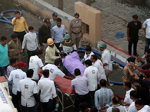 Police say at least 27 people killed in a fire at western India amusement park