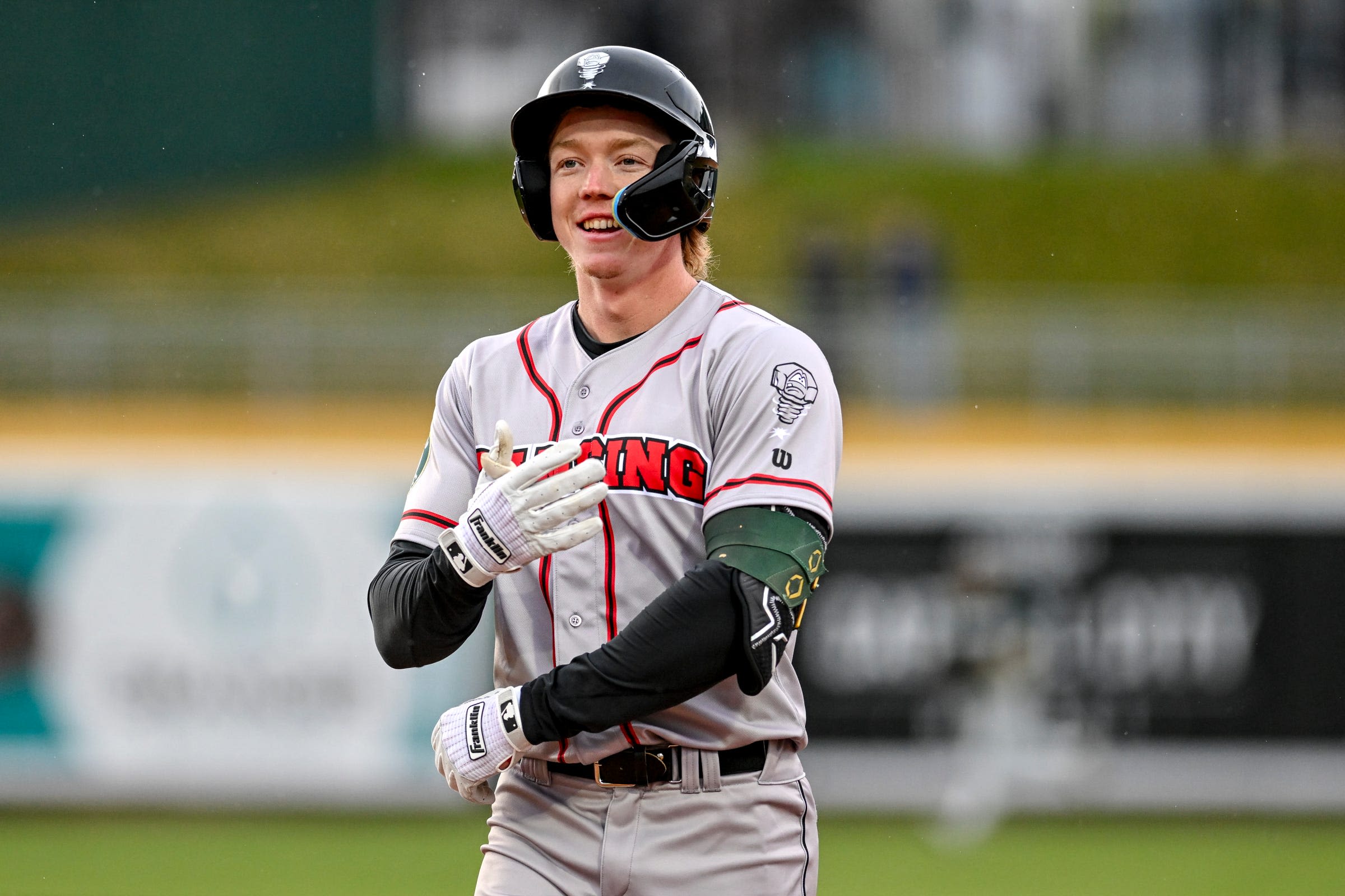 Henry Bolte causing havoc while thriving for Lansing Lugnuts