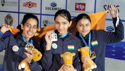 India's shooters win 2 team golds at Junior Worlds