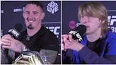 Tom Aspinall 'absolutely violated' Paddy Pimblett during UFC 304 media day