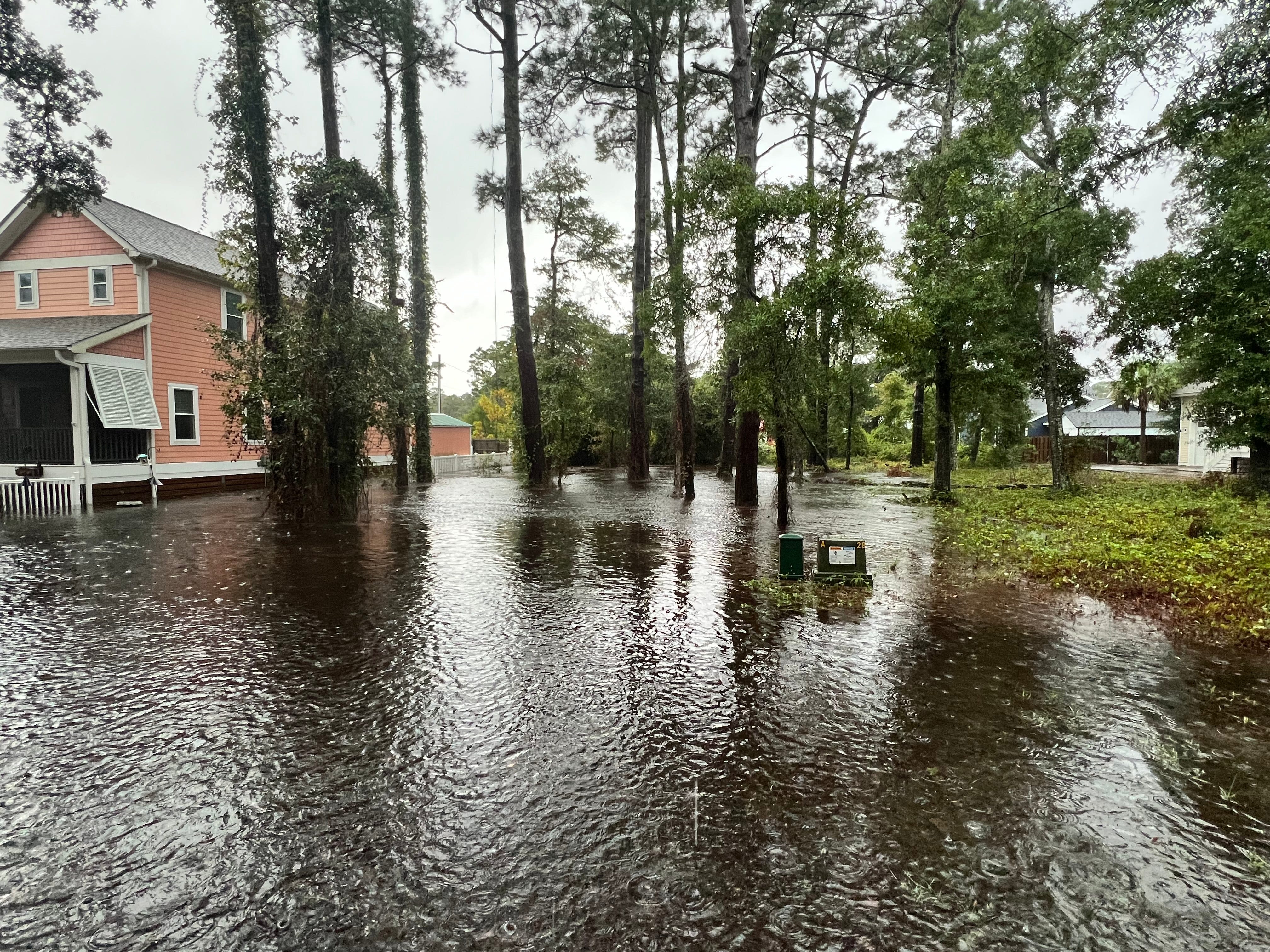 Major flooding reported in Carolina Beach, Southport