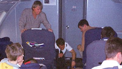 Passengers onboard jumbo jet which plummeted 30,000 feet relive terror