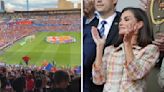 Sonora pitada al himno de España en la final de la Copa de la Reina entre Barça y Real Sociedad - MarcaTV