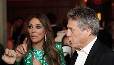 Elizabeth Hurley joins exes Hugh Grant and Arun Nayar at son Damian's film premiere in London