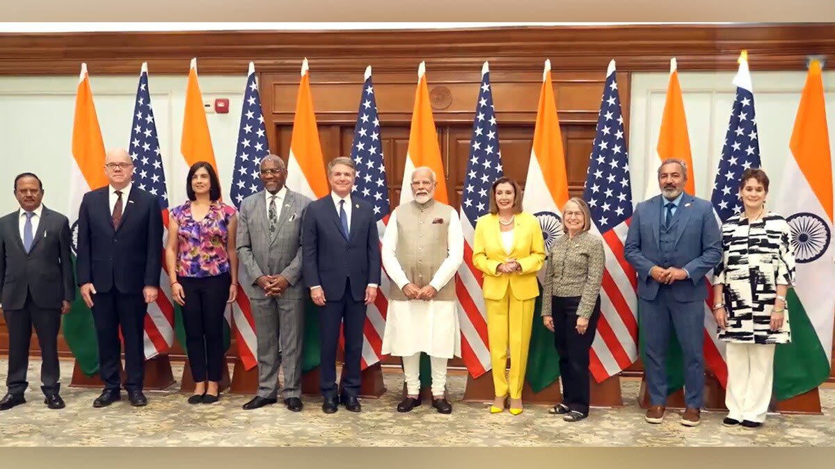 PM Modi meets Nancy Pelosi day after her Xi Jinping remark