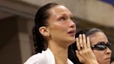 Bella Hadid Gets Emotional at Serena Williams' Final Match