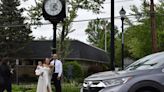 Gallery: Barrington traffic jam offers surprise view of a wedding party posing for pictures